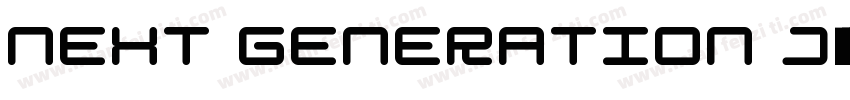 Next Generation J字体转换